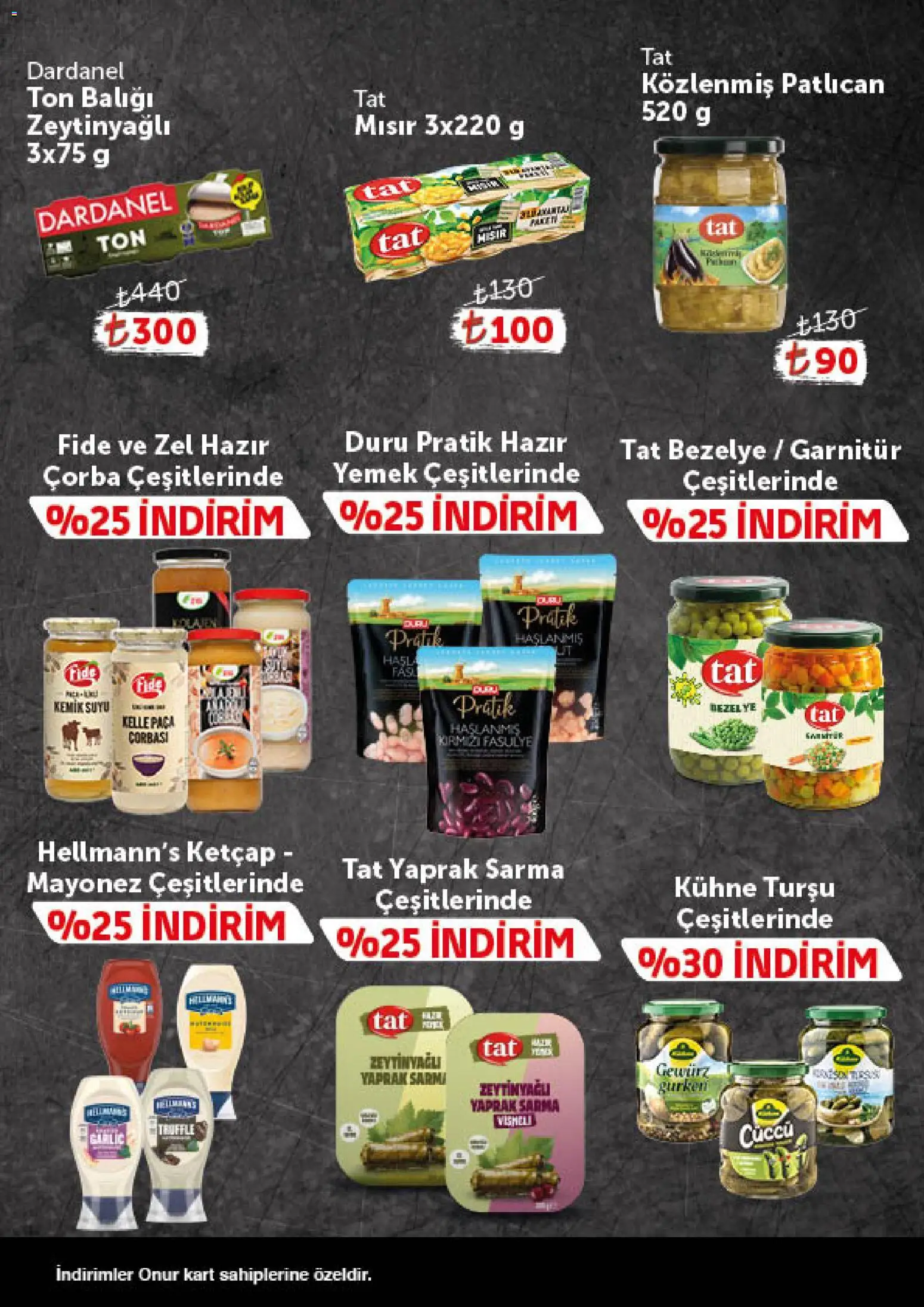 Onur Market - Katalog Gurme - 13 Ekim 2026 tarihinden itibaren geçerlidir | Sayfa: 8 | Ürünler: Ketçap, Mayonez, Patlıcan, Ton balığı