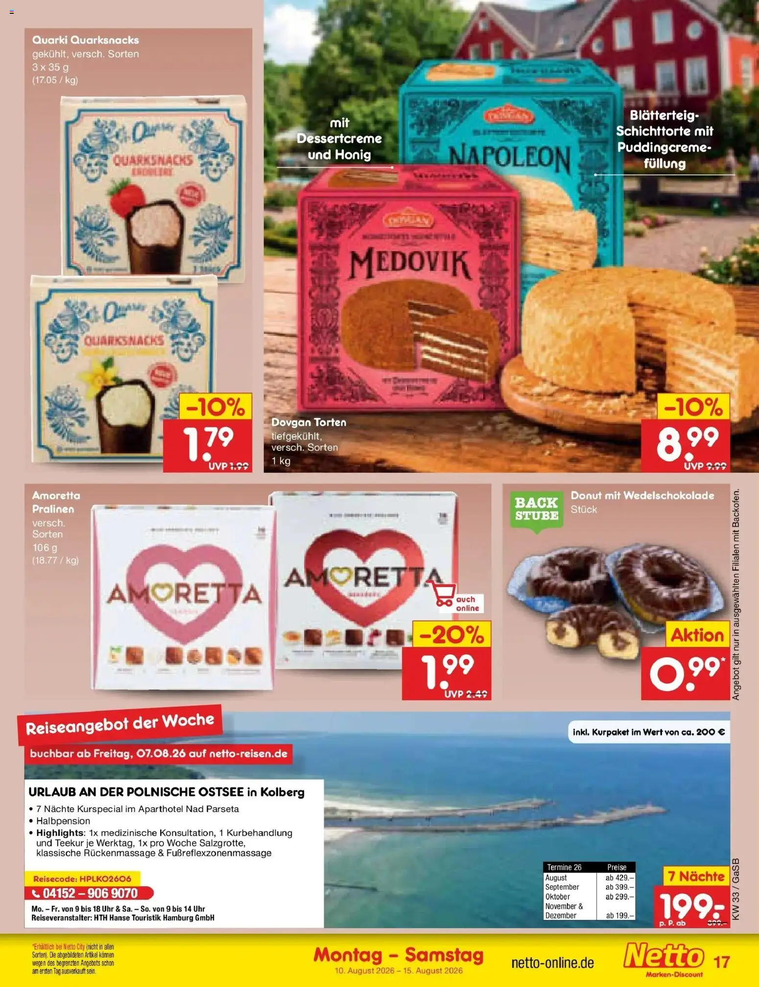 Netto Marken-Discount Prospekt – gültig ab 10.08.2026 | Seite: 21 | Produkte: Uhr