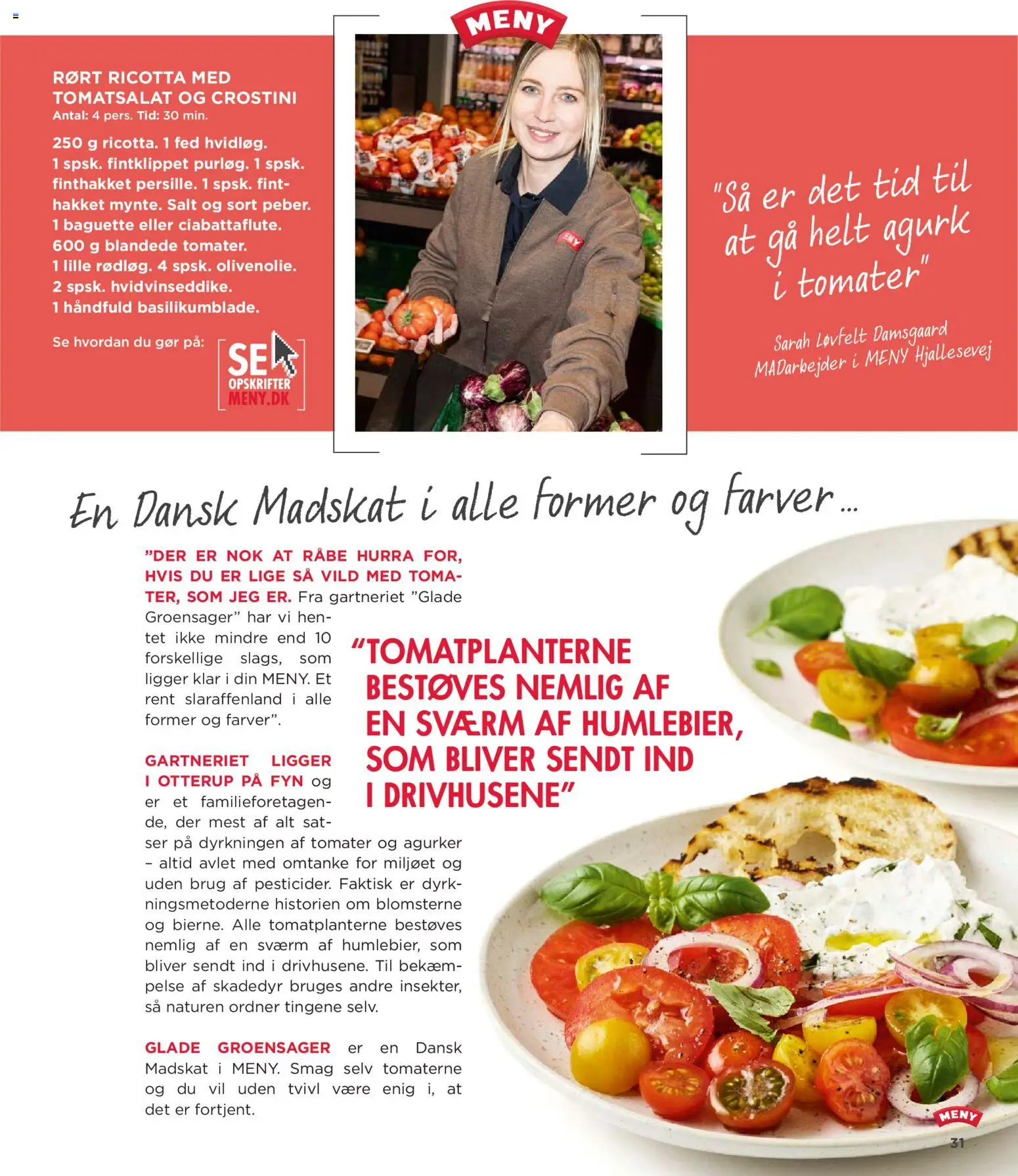 Meny tilbudsavis – gyldig fra 04.06.2026 | Side: 31 | Produkter: Tomater, Agurker, Salt, Søm