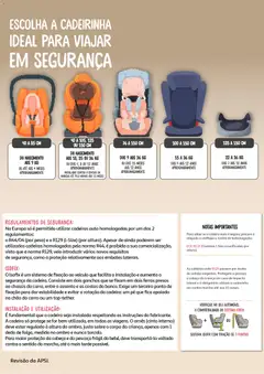 Pré-visualização Auchan - Catálogo Puericultura válido de 13/01/2026 | Página: 4 | Produtos: Cinto, Cadeiras, Cadeira