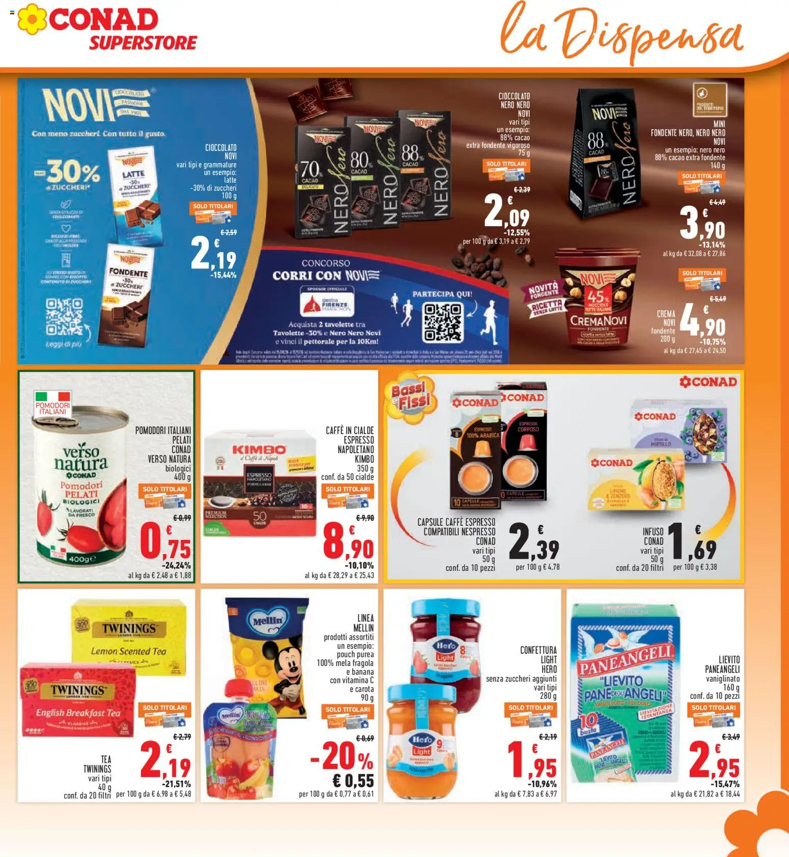 Volantino Conad del 24/09/2026 | Pagina: 17 | Prodotti: Crema, Purea, Cialde, Caffè in cialde