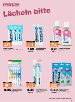 Candida Zahnpasta, z.B. Multicare 7 in 1, 3 x 75 ml ab 07.05.2026 gültig | Seite: 19 | Produkte: Zahnpasta