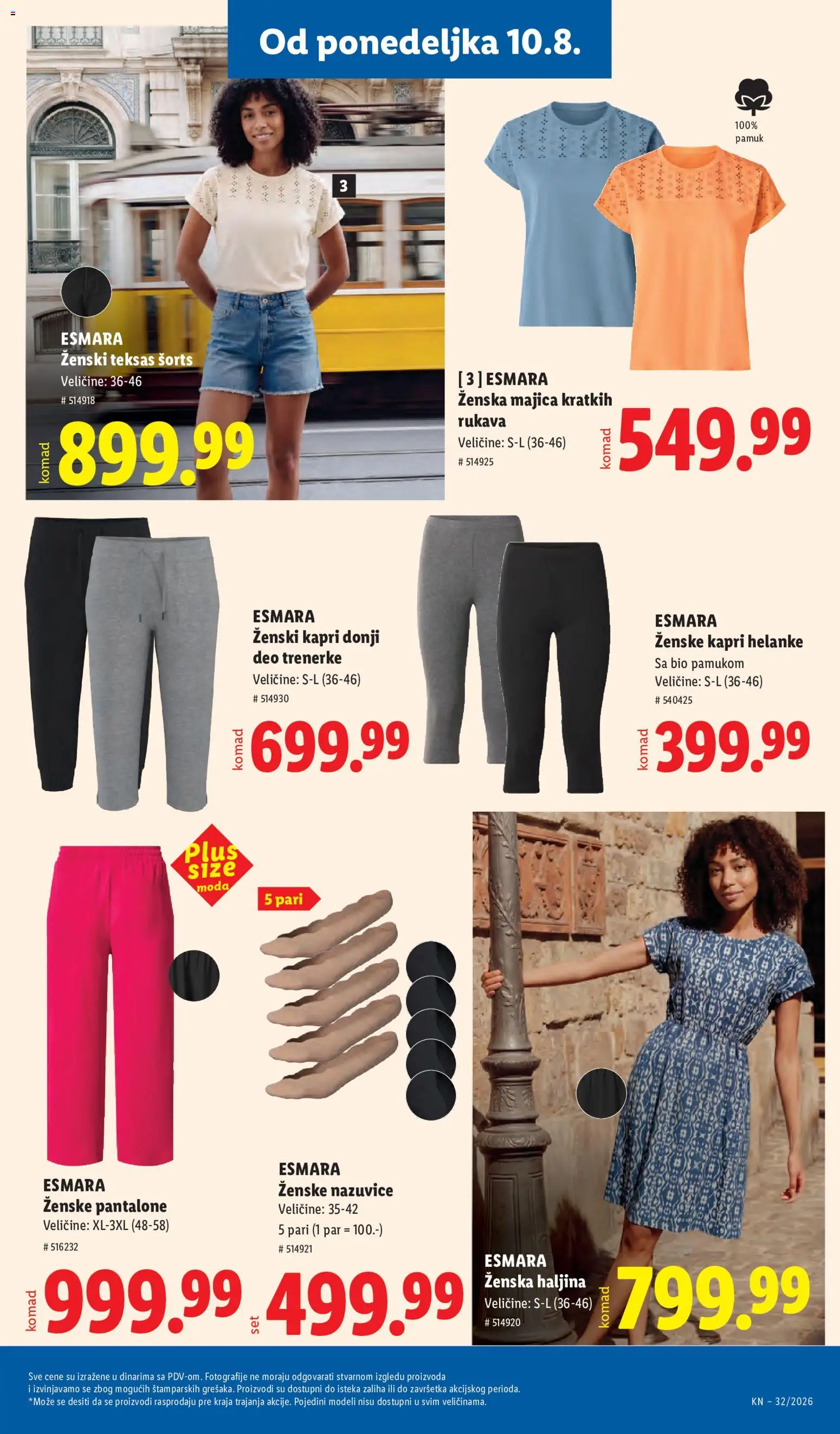Lidl katalog - važi od 06.08.2026 | Strana: 83