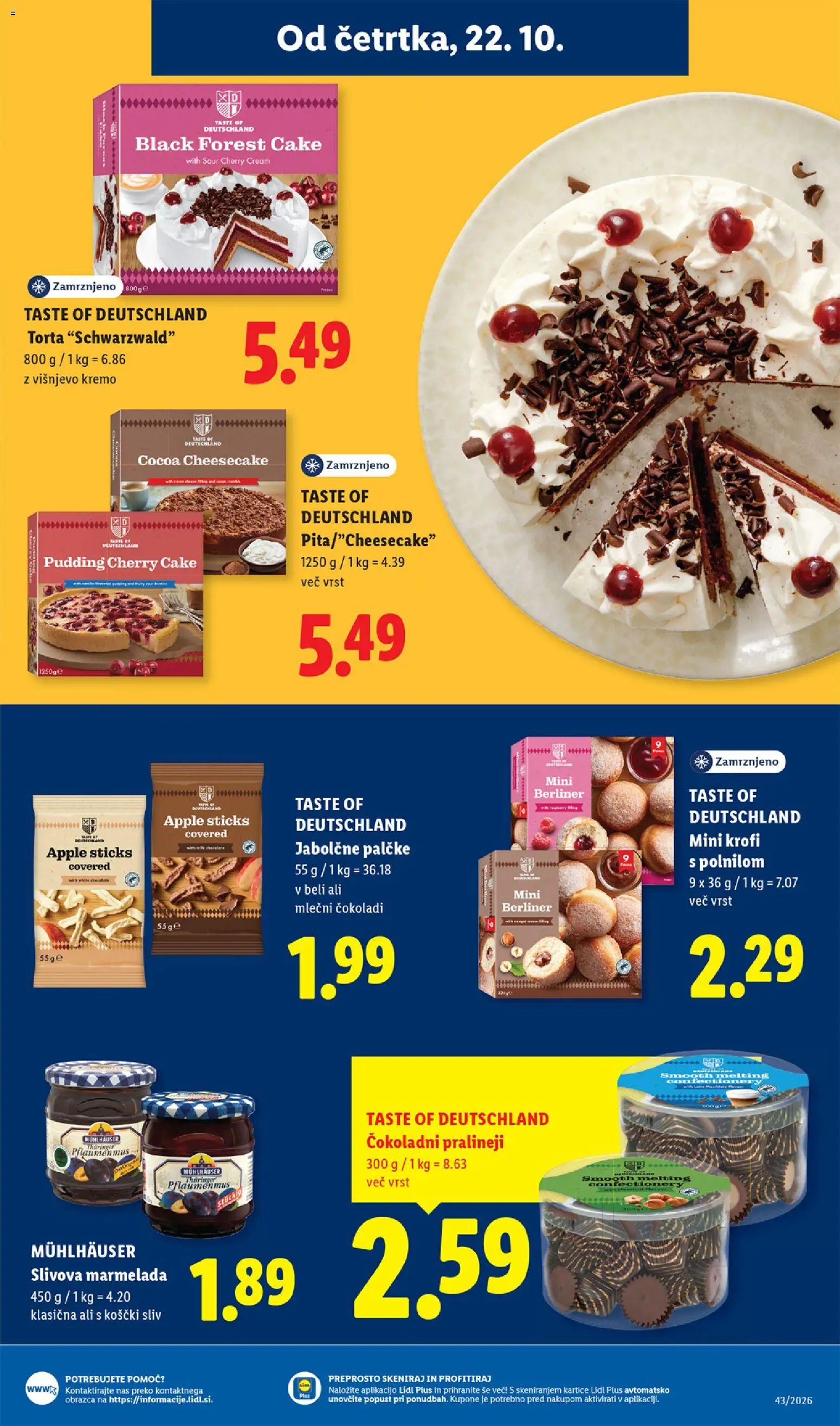 Novi Lidl katalog ponudbe – veljaven od 22.10.2026 | Stran: 21