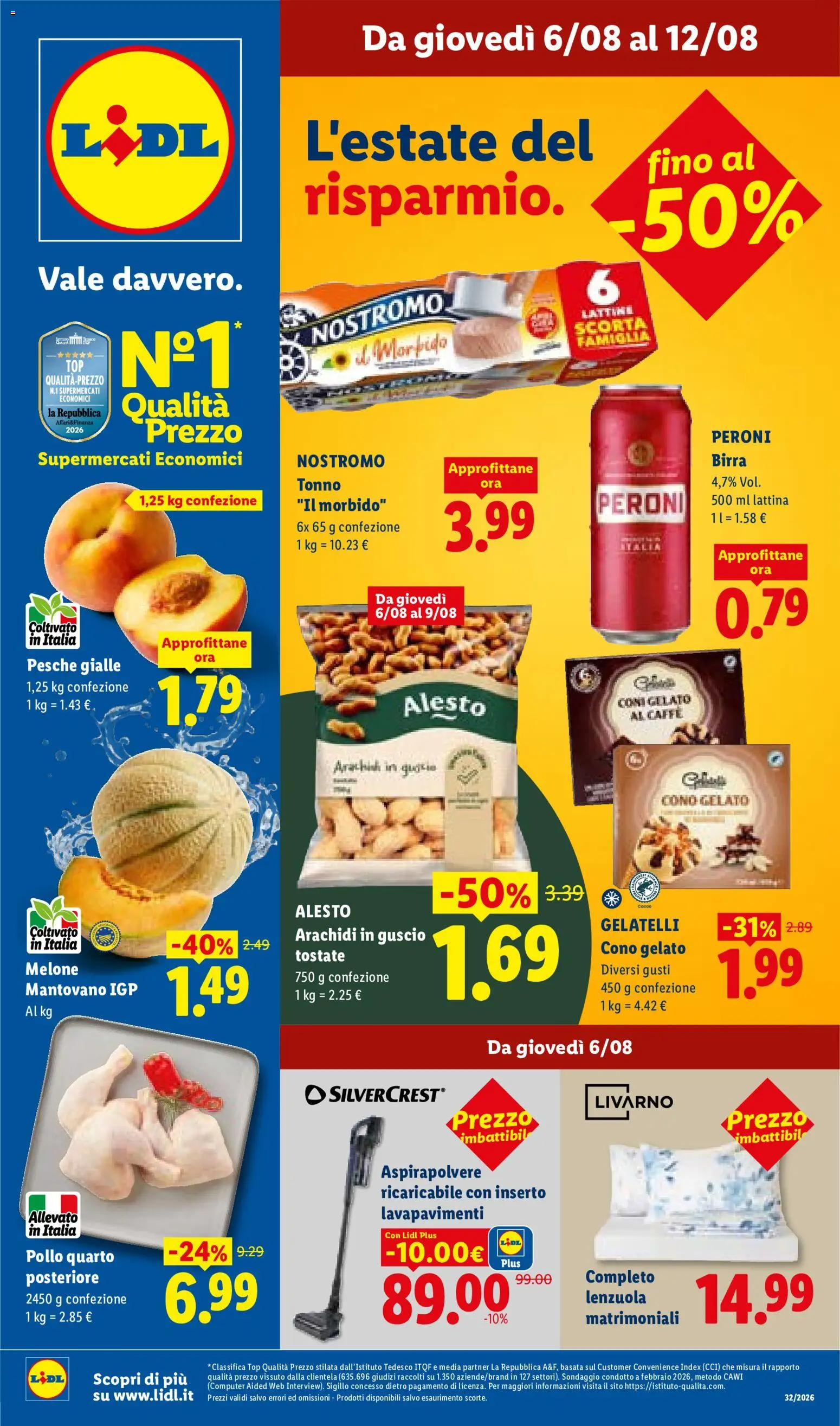 Volantino Lidl del 06/08/2026 | Pagina: 1