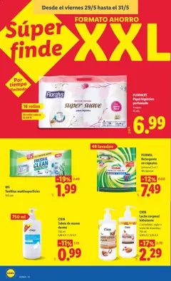 Vista previa Lidl folleto válido desde el 25.05.2026 | Página: 20 | Productos: Leche corporal, Detergente, Aceite, Body