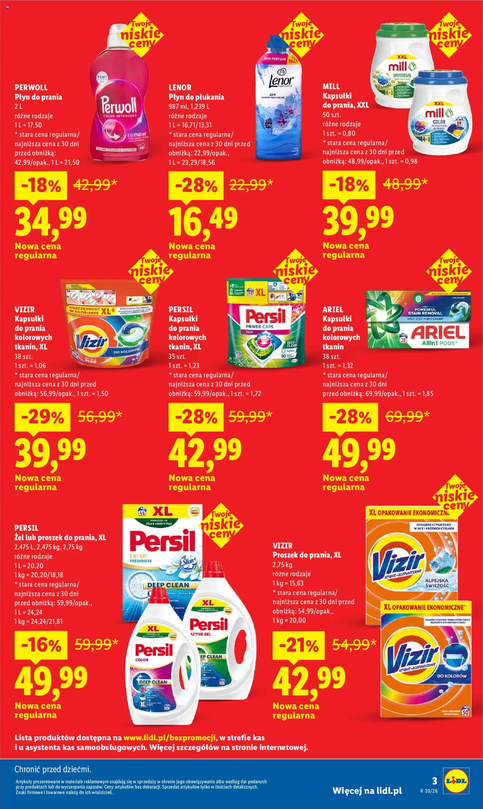 Lidl gazetka - Oszczędzaj każdego dnia od 23.05.2026 | Strona: 3