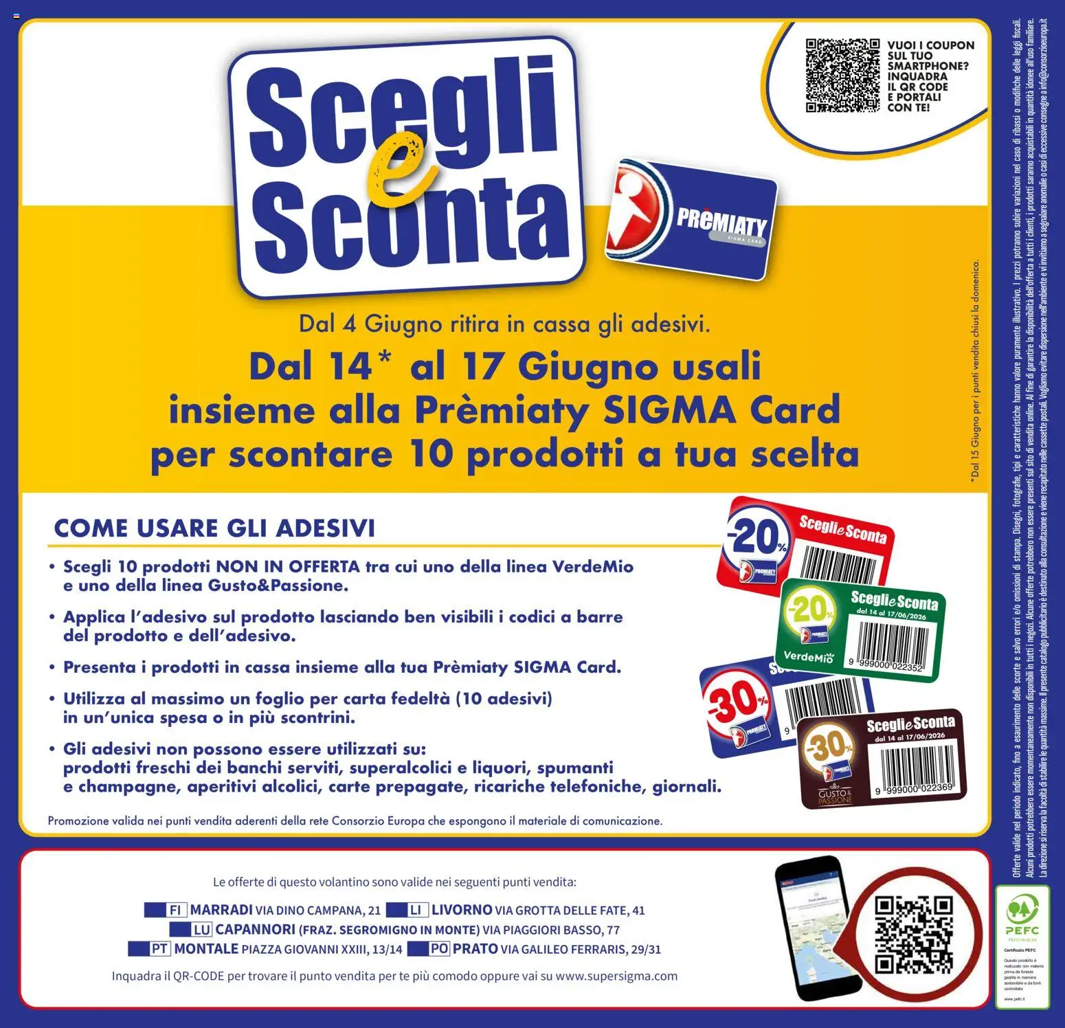 Volantino SIGMA del 04.06.2026 | Pagina: 20 | Prodotti: Tè