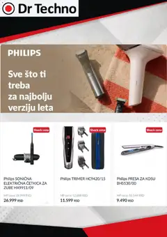 Dr Techno katalog - pregled Dr Techno kataloga - važi od 01.09.2026 | Strana: 3 | Proizvode: Električna četkica, Sto, Trimer, Presa za kosu