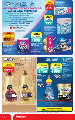 Auchan akciós újság - amely érvényes a következő dátumtól: 14.05.2026 | Oldal: 48
