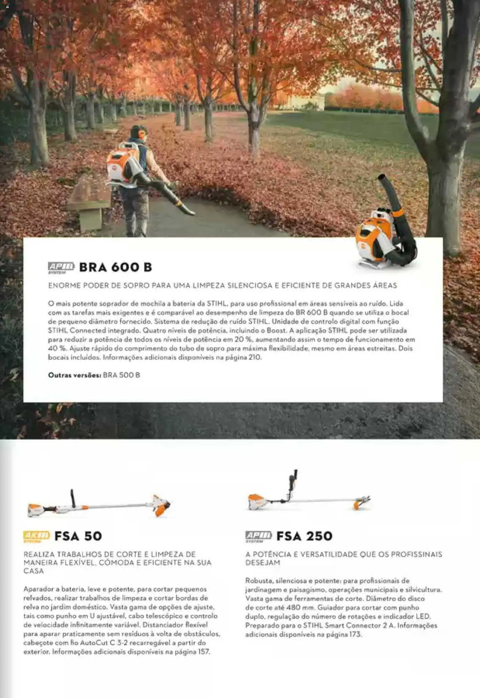 Stihl Catálogo │ válido de 07/09/2026 | Página: 11 | Produtos: Mochila, Cabo, Ferramentas, Cómoda
