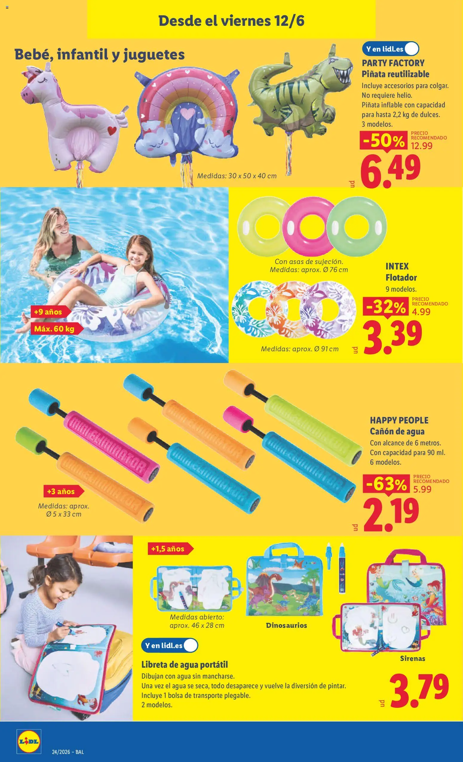 Lidl folleto de bazar Baleares │ válido desde el 08.06.2026 | Página: 16 | Productos: Juguetes, Pellets résineux, Bolsa