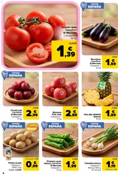 Vista previa Manzana Pink Lady, Carrefour El Mercado Categoría: I El kg válido desde el 28/07/2026 | Página: 6