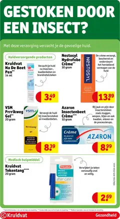 Kruidvat folder week 25 - Voorbeeld van een folder van Kruidvat, geldig van 16.06.2026 | Pagina: 110 | Producten: Pen, La, Gel, Crème