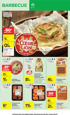 Carrefour - Prévisualisation de Carrefour catalogue valide à partir de 12.05.2026 | Page: 13 | Produits: Paprika, Barbecue, Grill, Camembert