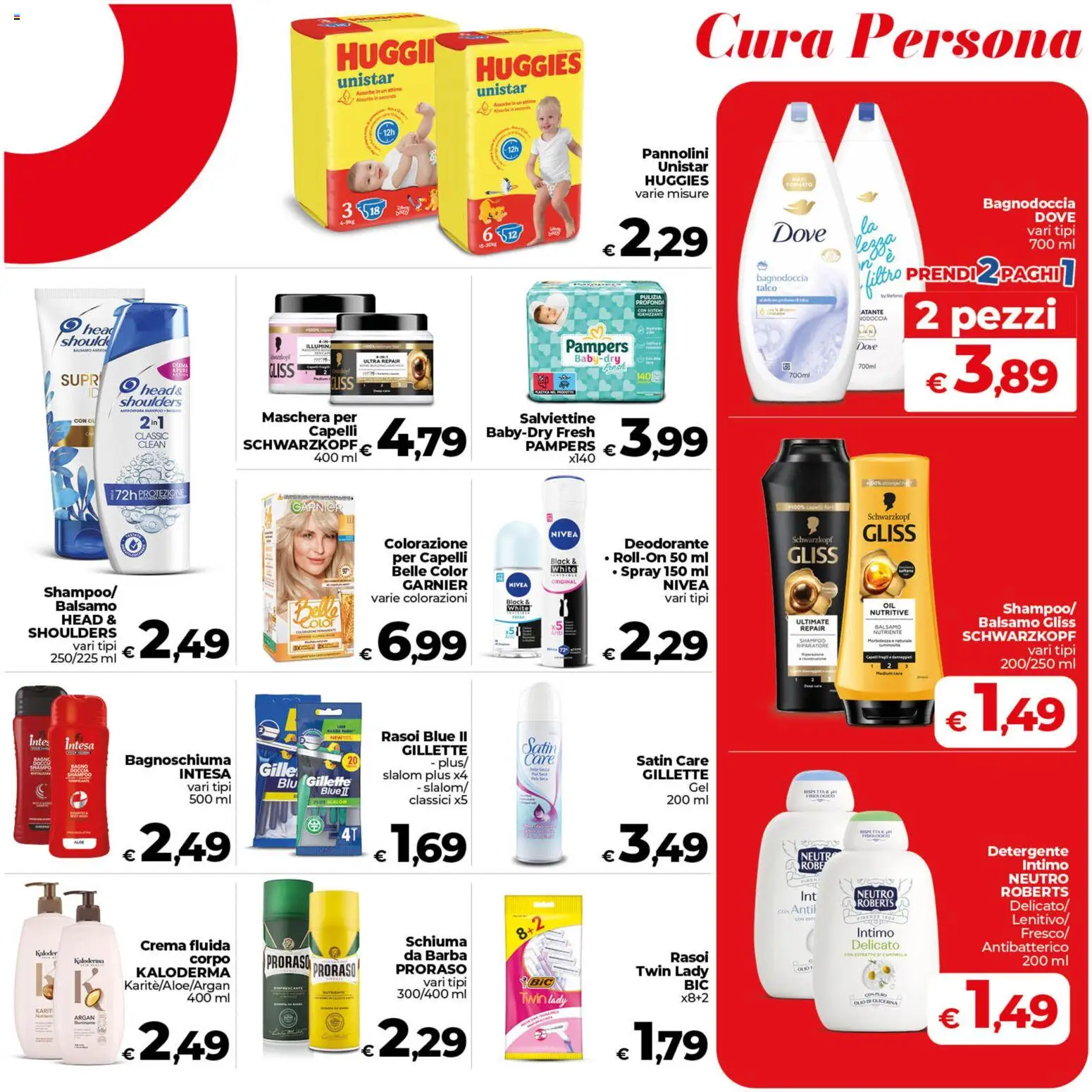 Volantino COOP del 11.06.2026 | Pagina: 25 | Prodotti: Maschera, Bagnoschiuma, Intimo, Talco