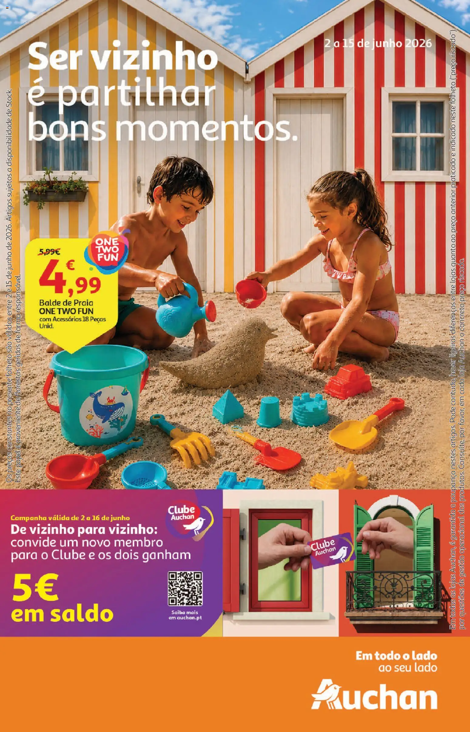 Auchan - Brinquedos de Verão │ válido de 02.06.2026 | Página: 1