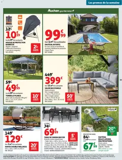 Auchan folder / publicité - Voorbeeld van een folder van Auchan, geldig van 28.04.2026 | Pagina: 39 | Producten: Fauteuil, La
