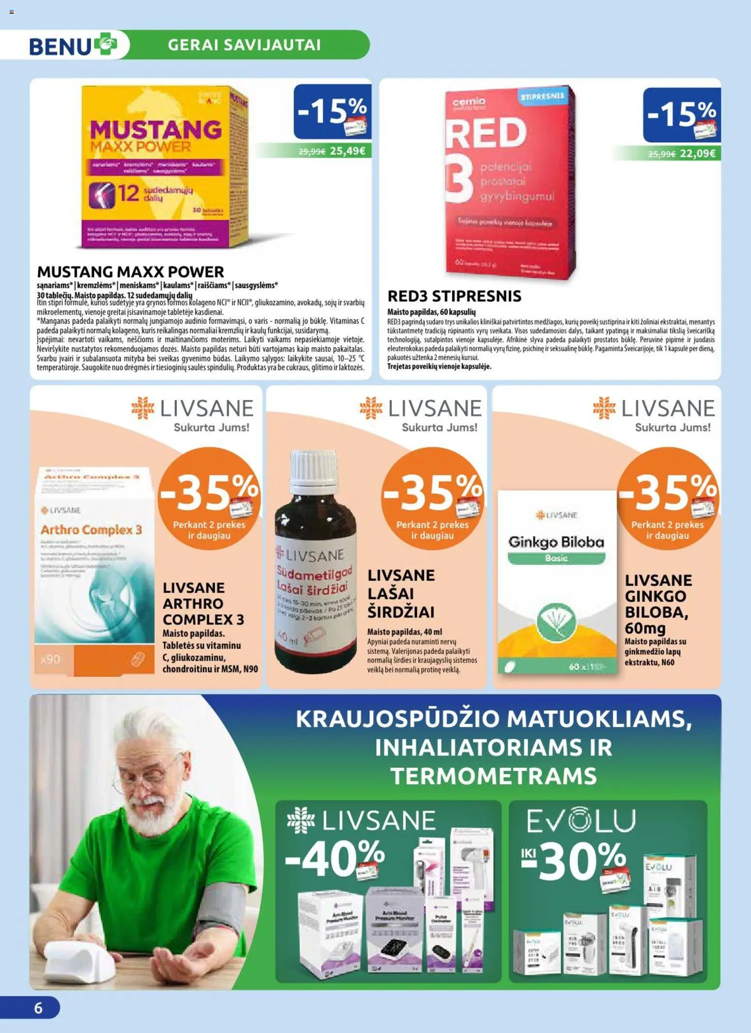 BENU akcijos nuo 01.06.2026 | Puslapis: 6