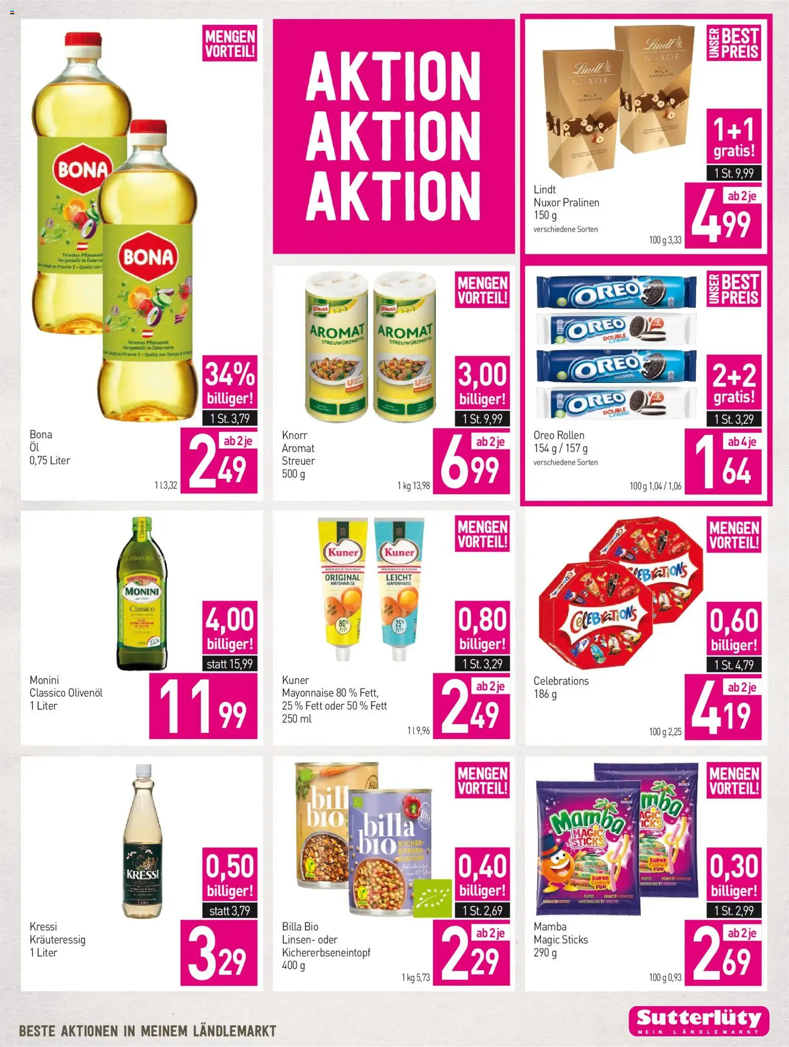 Sutterlüty Flugblatt gültig ab 03.09.2026 | Seite: 11 | Produkte: Mayonnaise, Erbsen