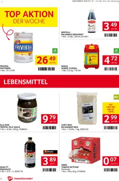 Transgourmet Flugblatt ab 18.05.2026 gültig | Seite: 12 | Produkte: Ketchup, Libacomb, Huile à frire, Reis