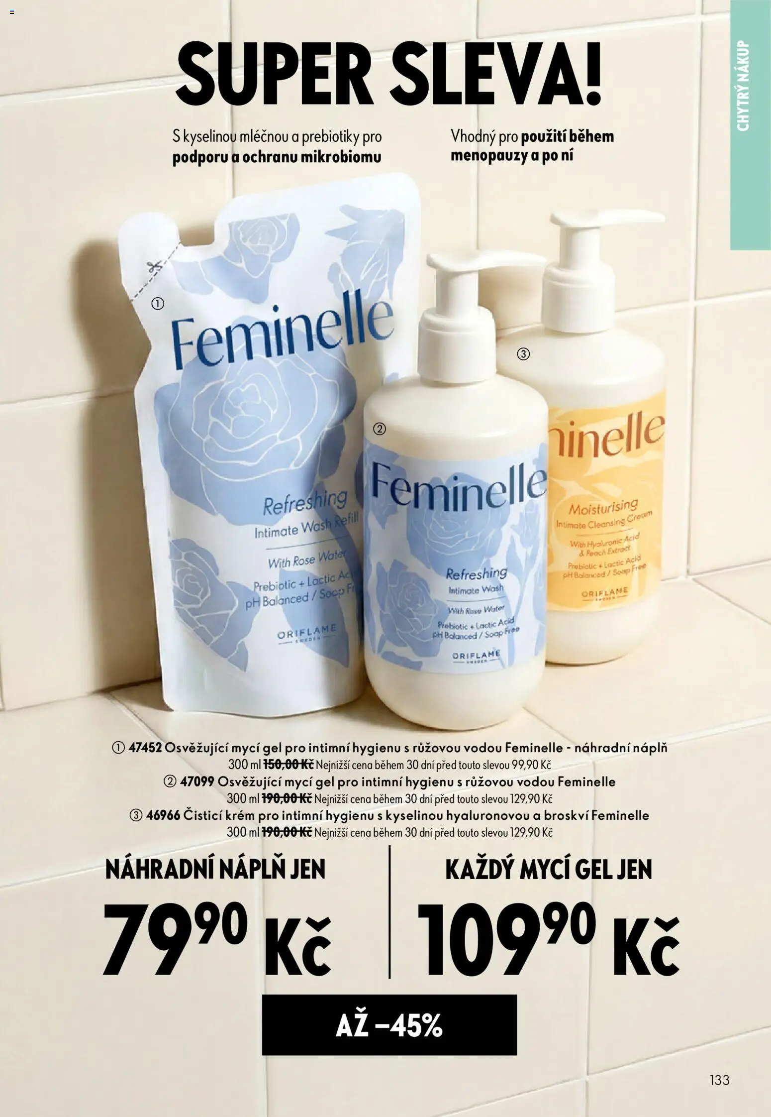 Oriflame katalog č. 13/2026 od 09.09.2026 | Strana: 133 | Produkty: Krém, Mycí gel