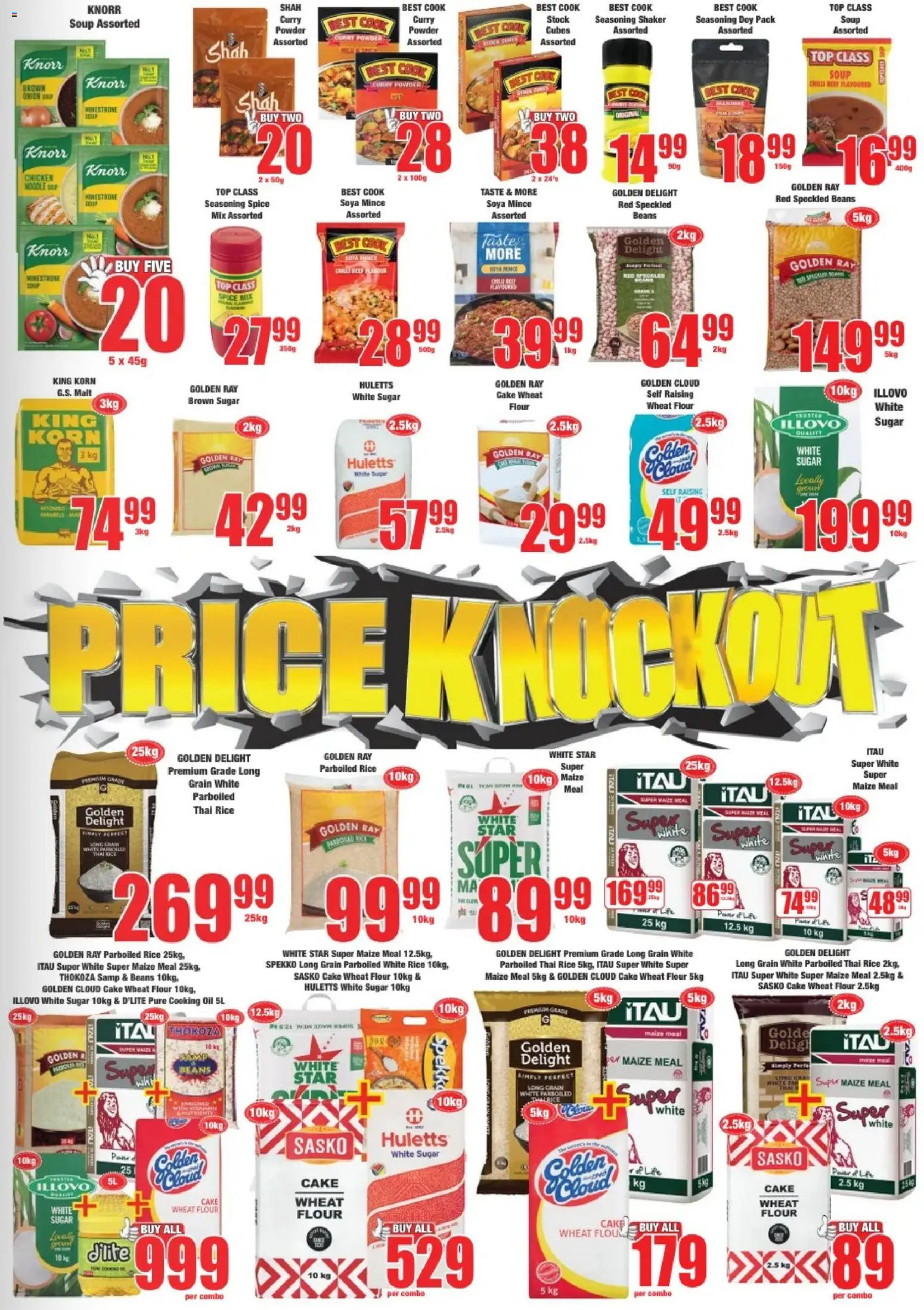 New Boxer catalogue – valid from 08.06.2026 | Page: 7 | Products: Maize meal, Rice, Beef, Soya mince