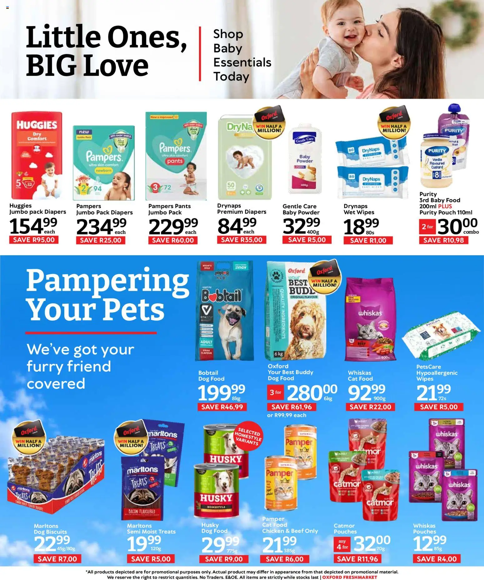 New Oxford Freshmarket catalogue – valid from 14/10/2026 | Page: 13 | Products: Ingredients, Baby food, Cat food, Dog food