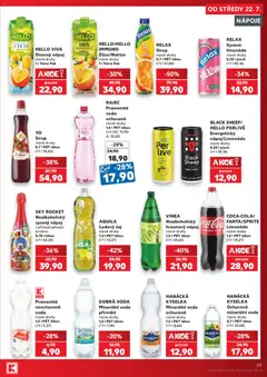 Náhled letáku Kaufland leták od 22.07.2026 | Strana: 39