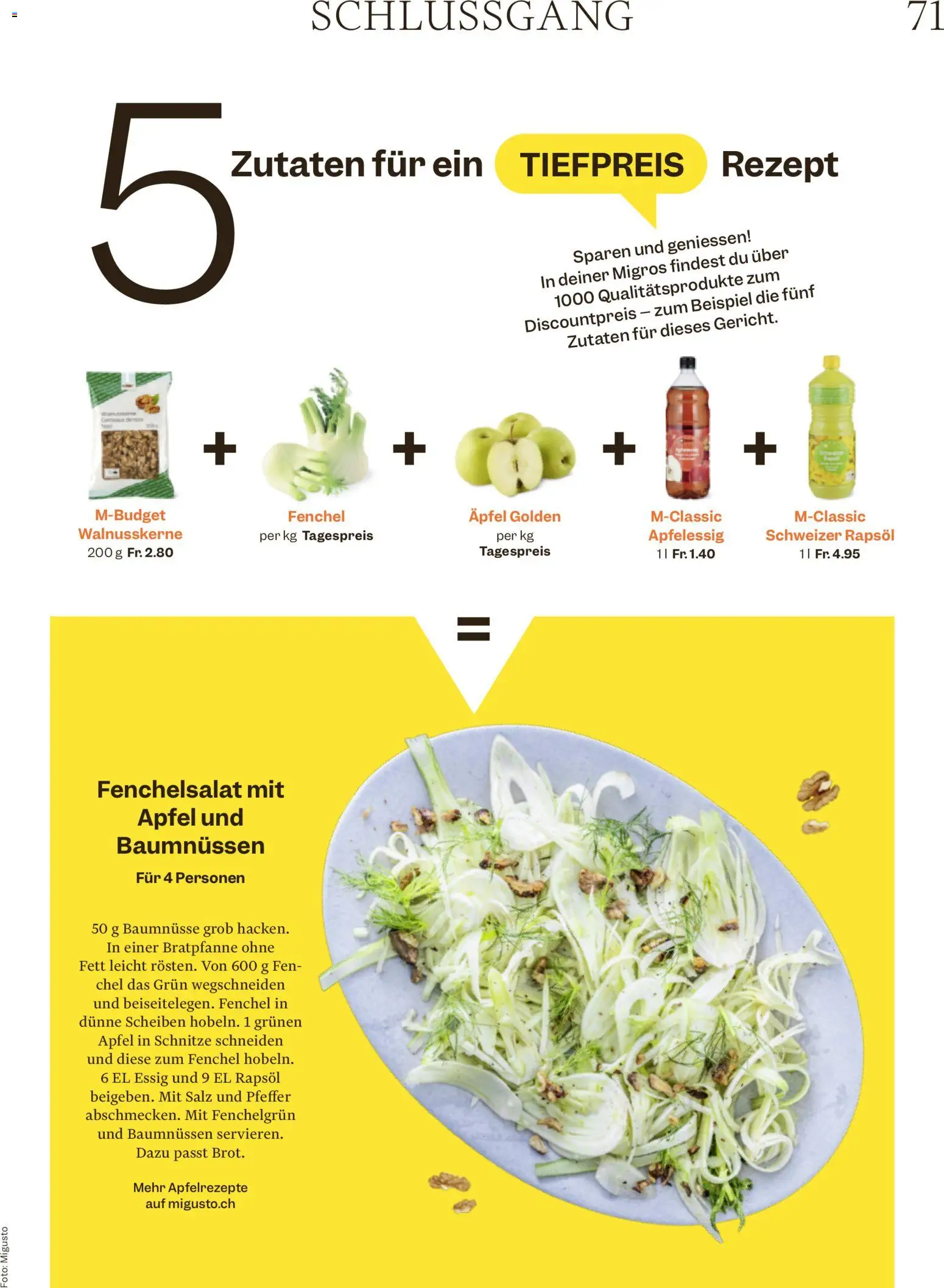 Migros aktionen Magazin – gültig ab 09.09.2026 | Seite: 71