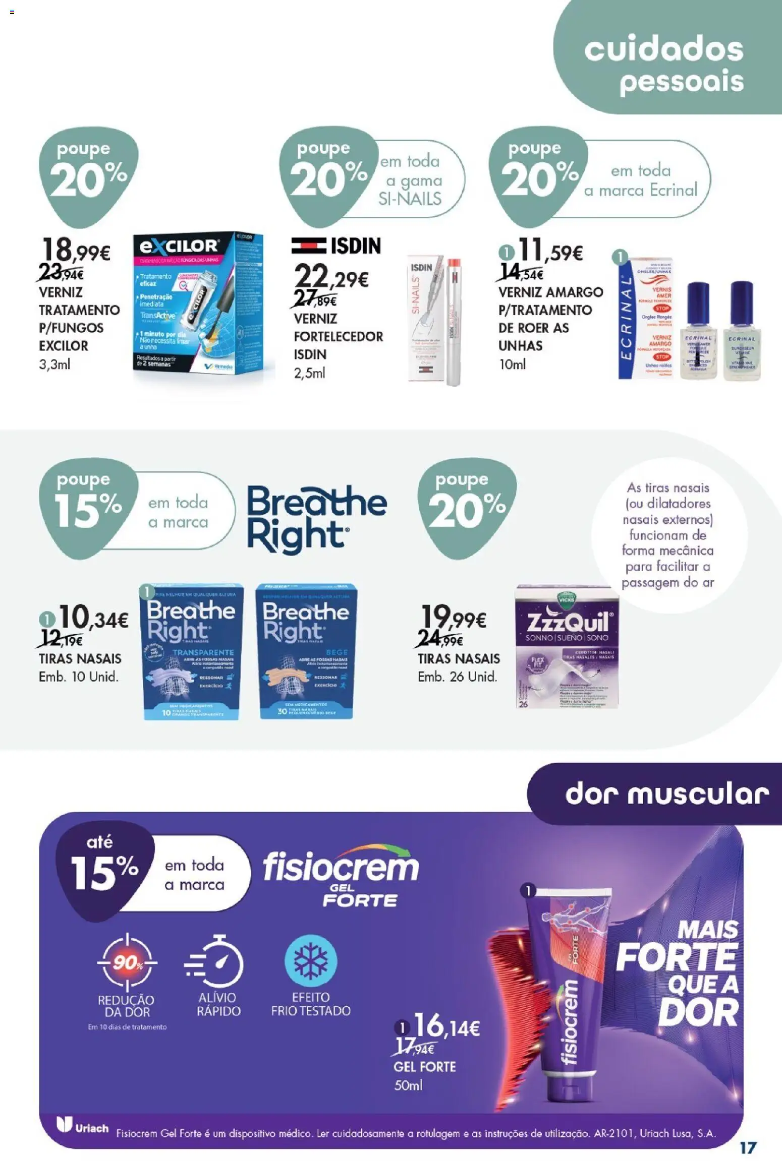 Pingo Doce Bem Estar Mulher Lojas │ válido de 03.03.2026 | Página: 17 | Produtos: Verniz