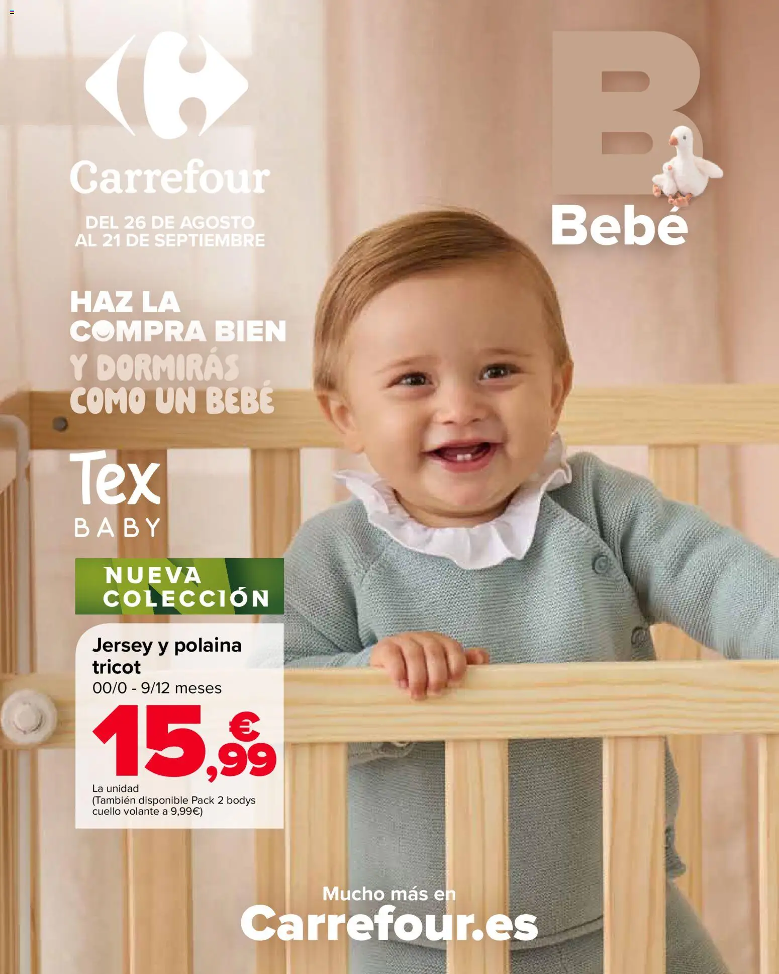 Carrefour folleto Bebé │ válido desde el 26/08/2026 | Página: 1
