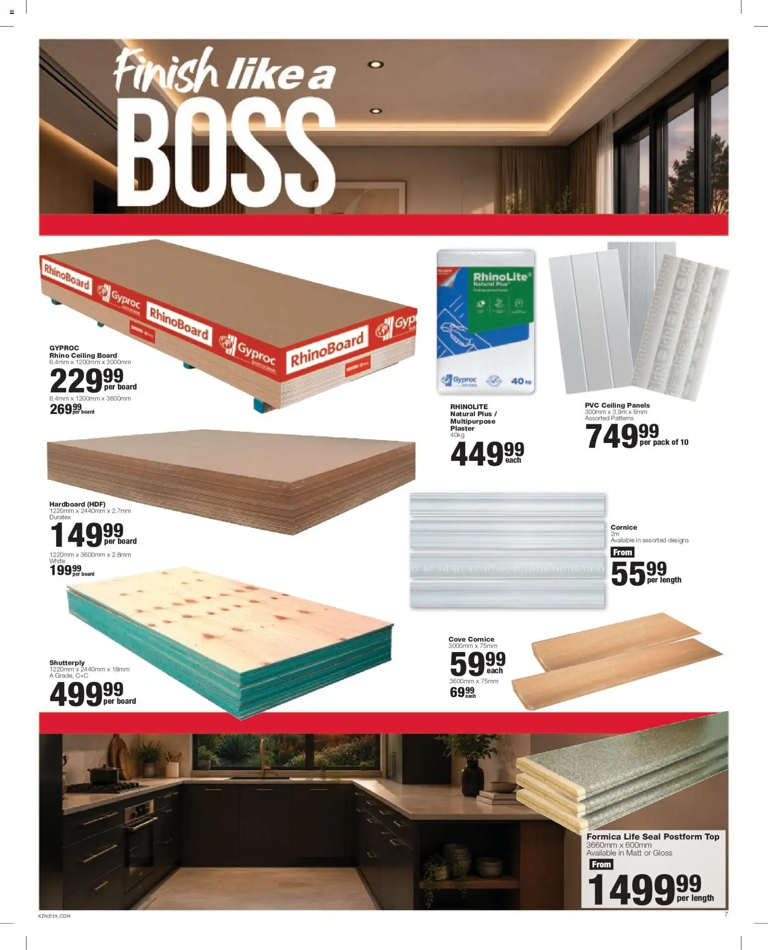 New Build It catalogue – valid from 22/10/2026 | Page: 7 | Products: Gloss, Plaster