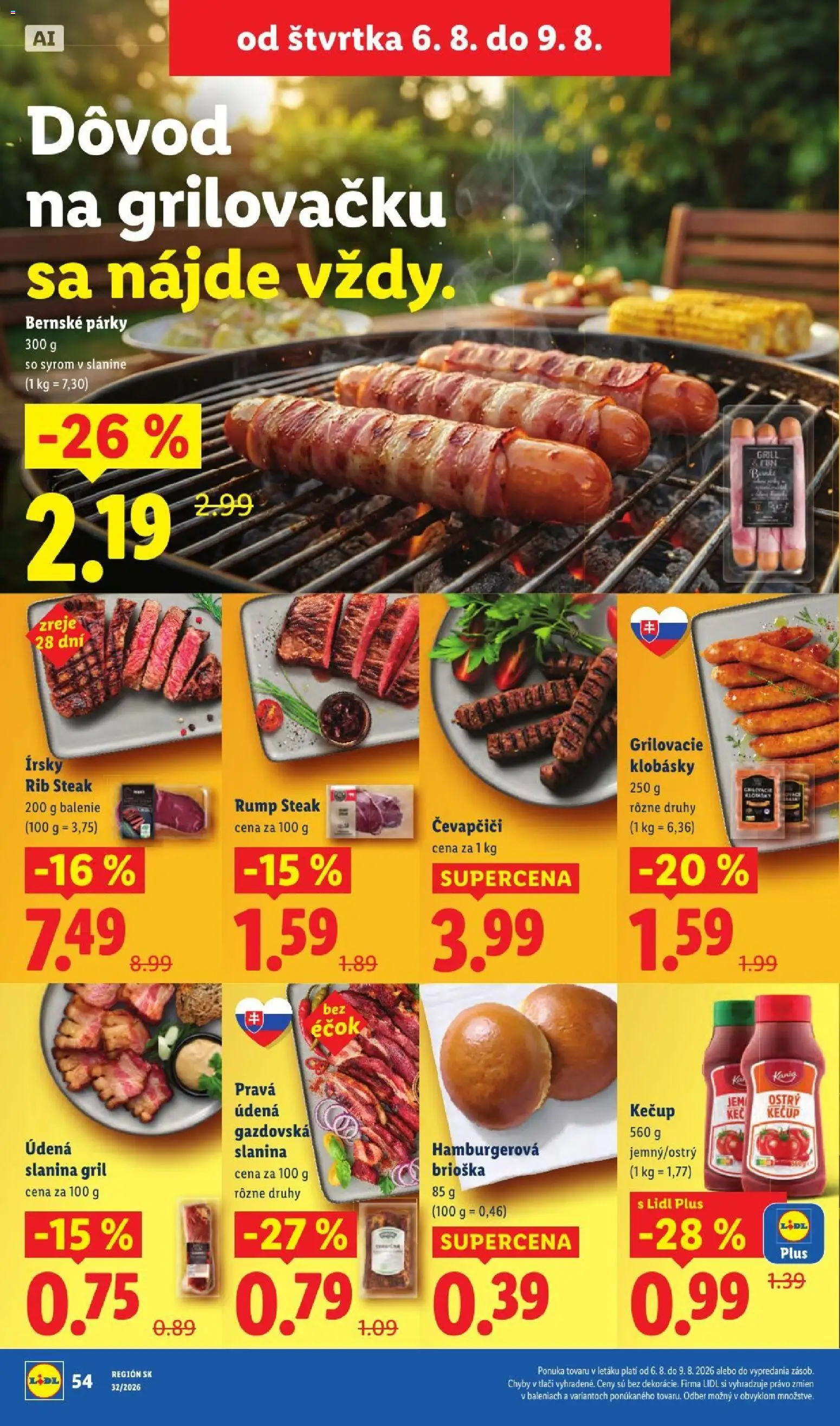 Nové Lidl akcie – leták je platný od 03.08.2026 | Strana: 70