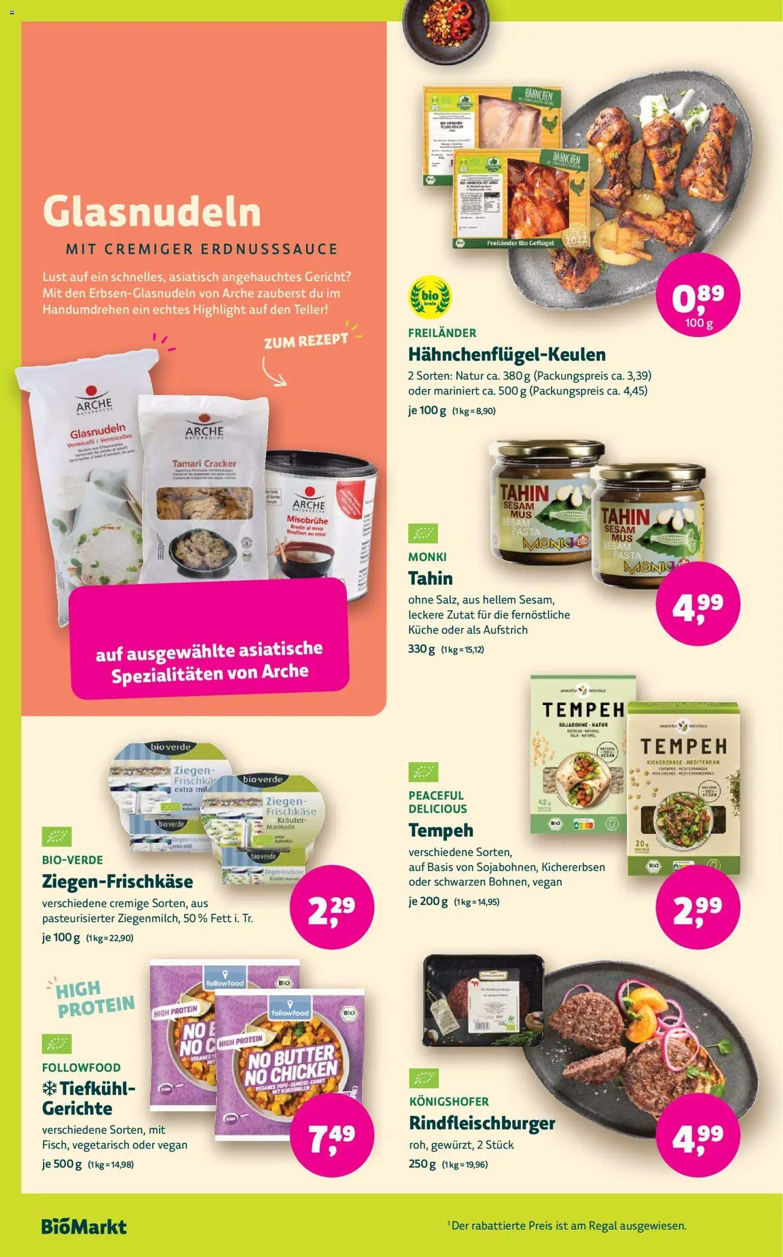 BioMarkt Prospekt – gültig ab 26.08.2026 | Seite: 8 | Produkte: Regal, Spezialitäten, Gemüse, Gerichte
