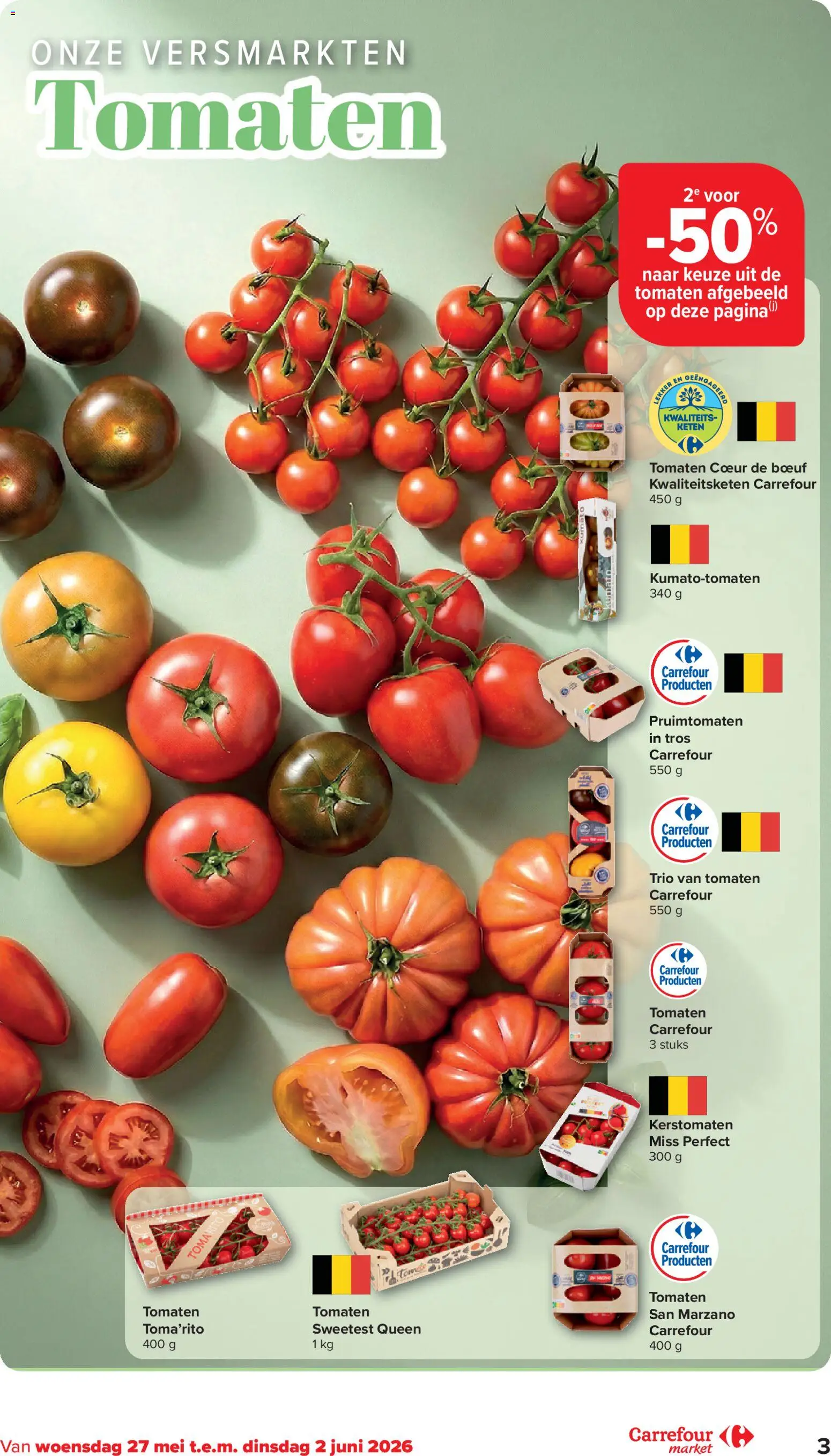 {H1} | Pagina: 3 | Producten: Tomaten