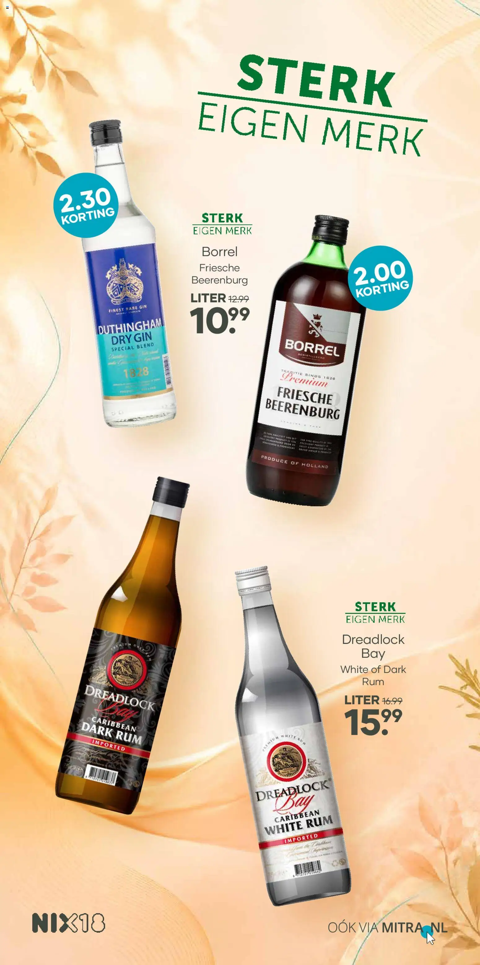Mitra folder vanaf 07-09-2026 || NIEUWE | Pagina: 8 | Producten: Gin, Rum