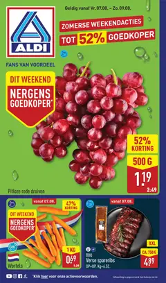 Aldi folder - Weekendfolder - Voorbeeld van een folder van Aldi, geldig van 07-08-2026