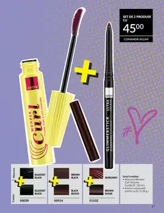 Ofertele Avon valabile de la 09.07.2026 | Pagină: 17 | Produse: Mascara