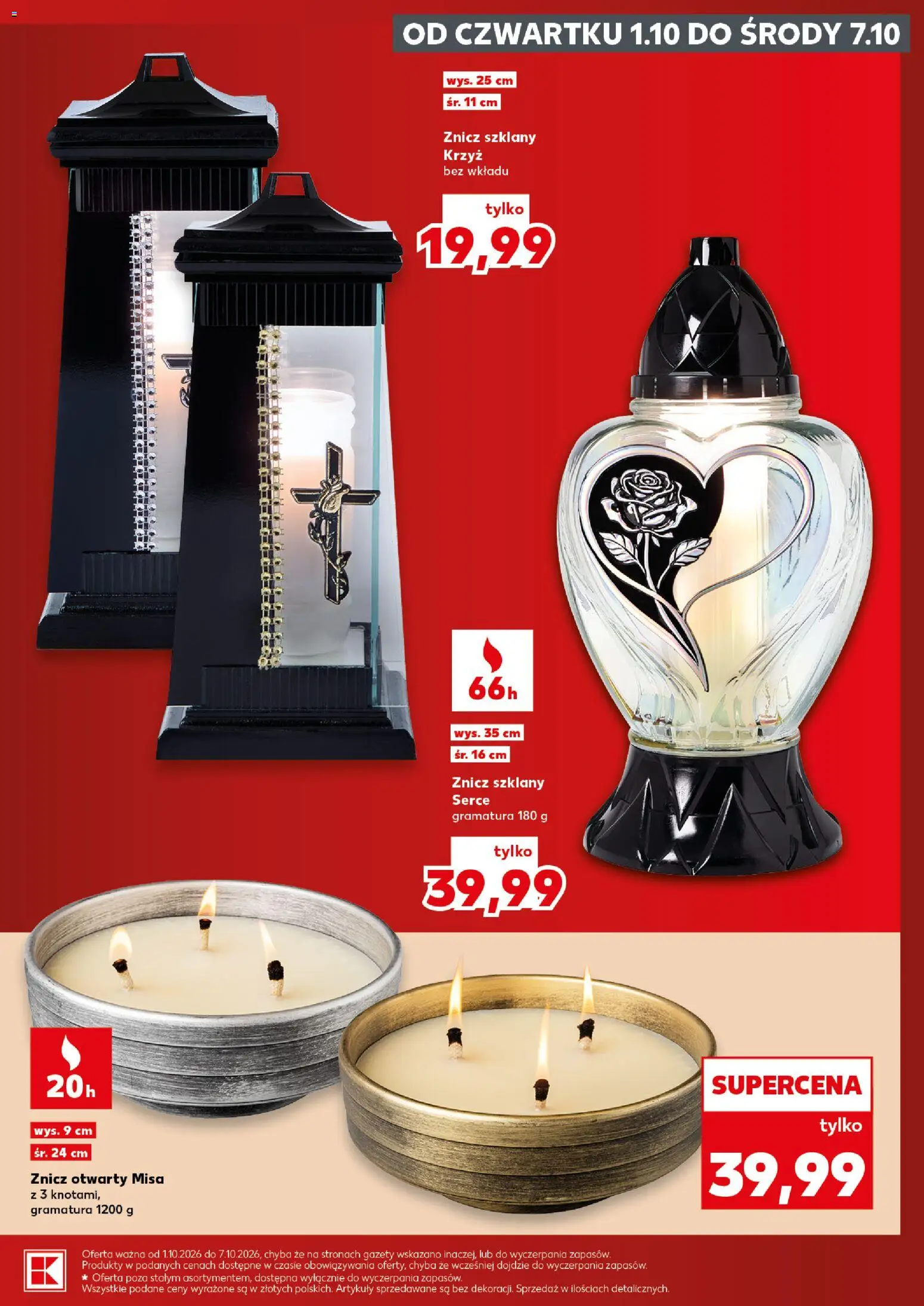 Kaufland Polsko leták - Katalog znicze od 01.10.2026 | Strana: 9
