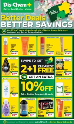 Dis-Chem specials catalogue – valid from 11/08/2026