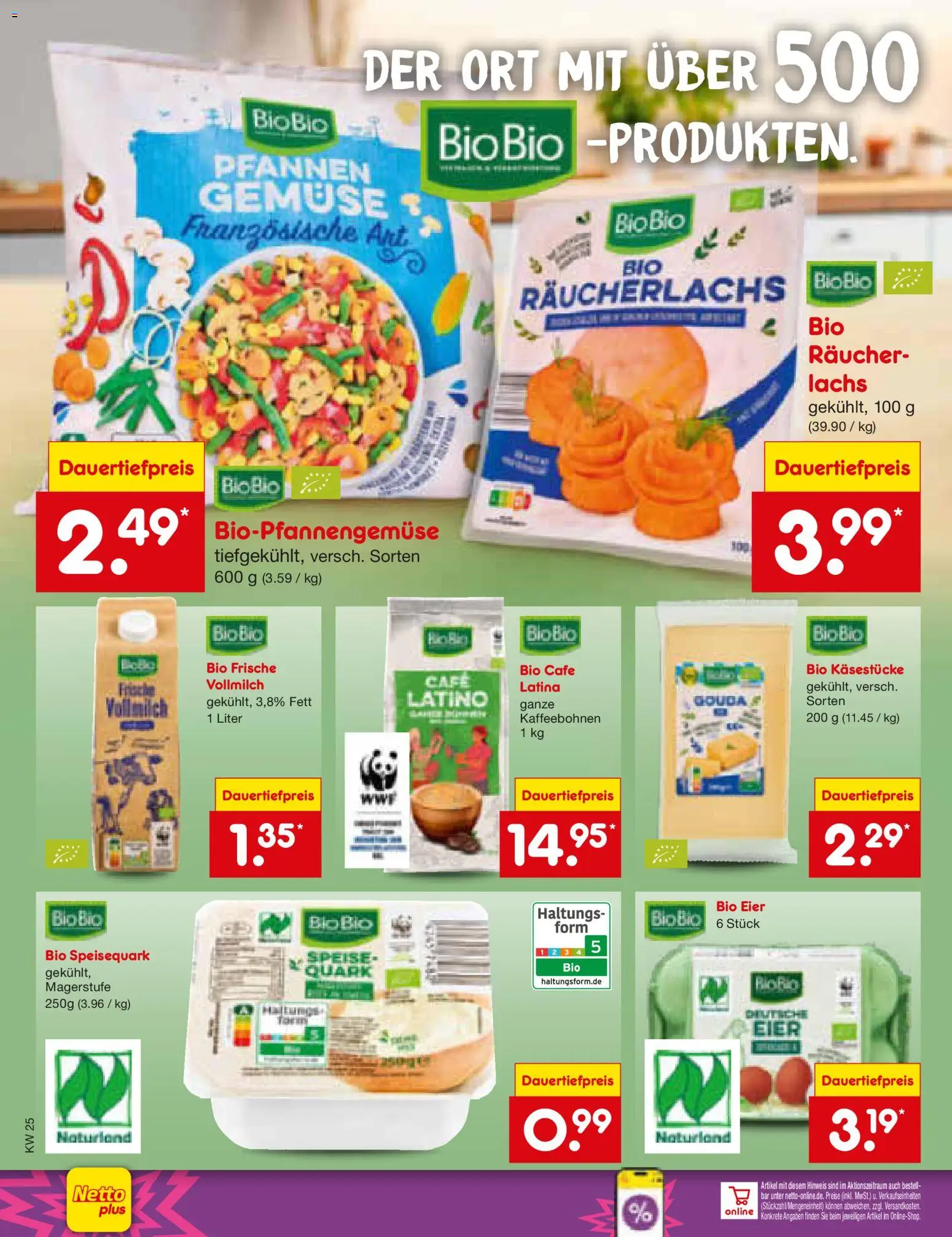 Netto Marken-Discount Prospekt – gültig ab 15.06.2026 | Seite: 60 | Produkte: Lachs, Räucherlachs, Gemüse, Speisequark