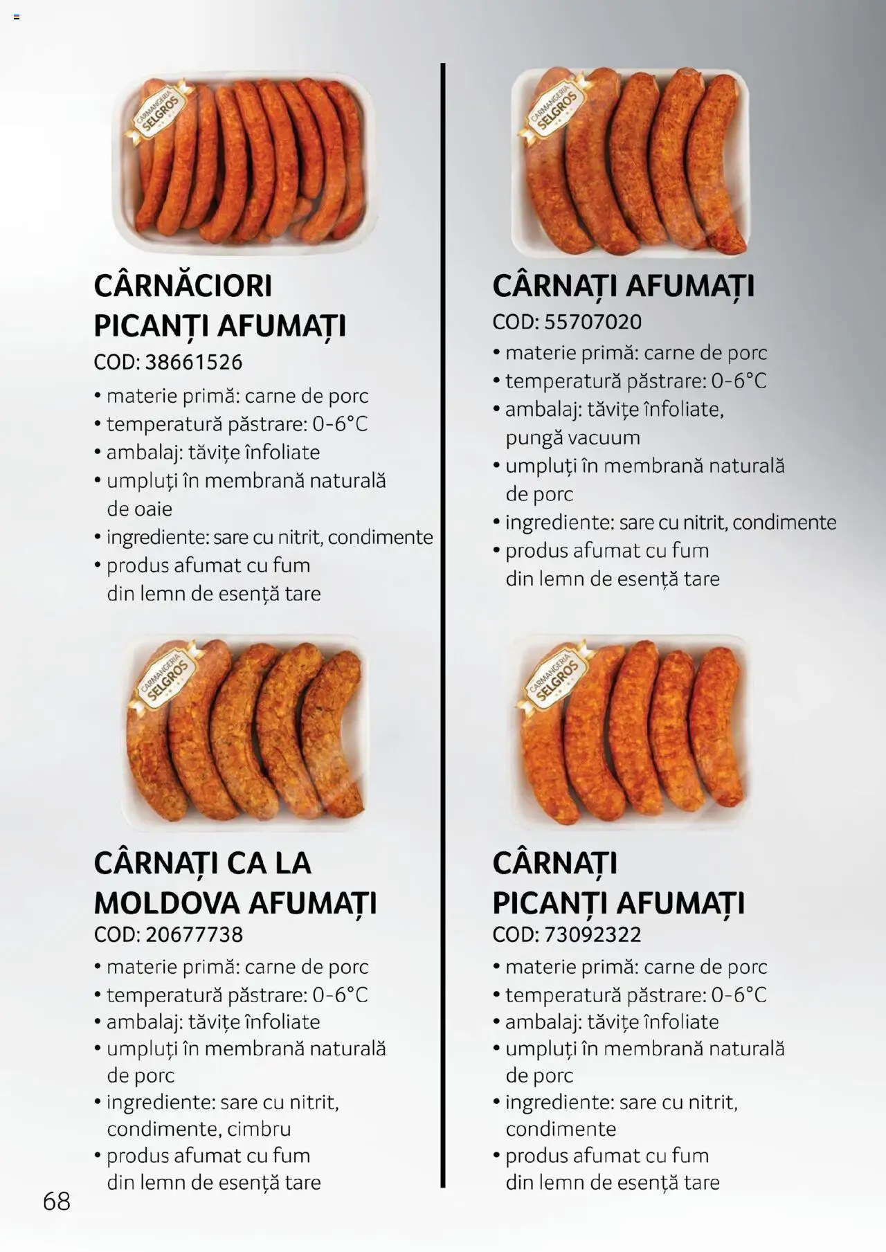 Noul catalog Selgros – valabil de la 27.04.2023 | Pagină: 68 | Produse: Pungă, Carne De Porc, Fleică, Usturoi