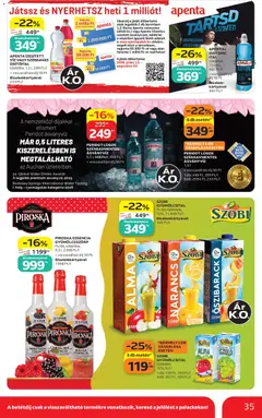 Auchan akciós újság - amely érvényes a következő dátumtól: 2026.07.16. | Oldal: 35