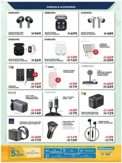 Preview of Sharaf DG catalogue valid from 28 Aug, 2026 | Page: 58 | Products: Car charger, Cable, Charger, Phone