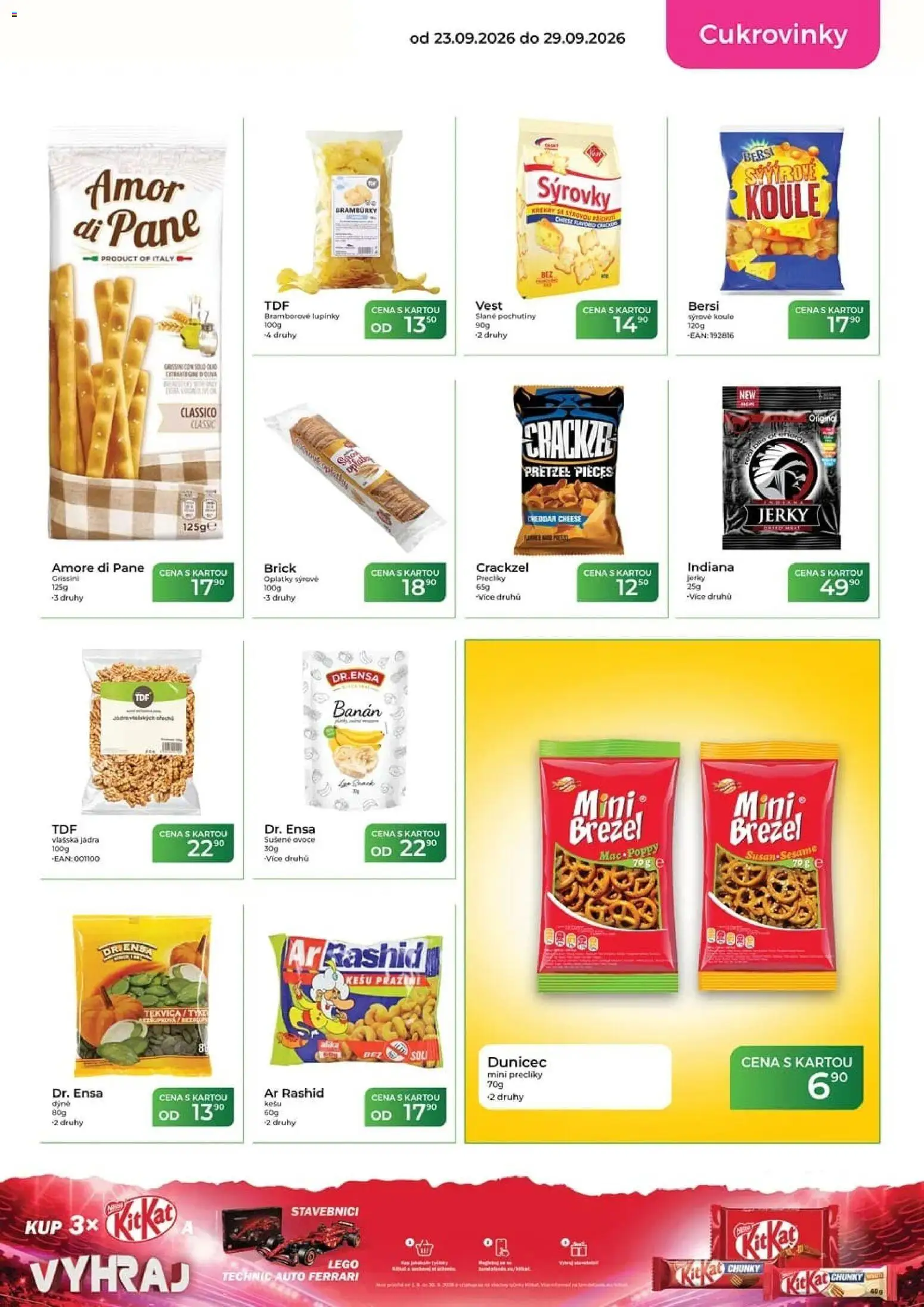 Tamda Foods leták od 23.09.2026 | Strana: 35 | Produkty: Grissini, Lego Technic, Dýně, Sušené ovoce
