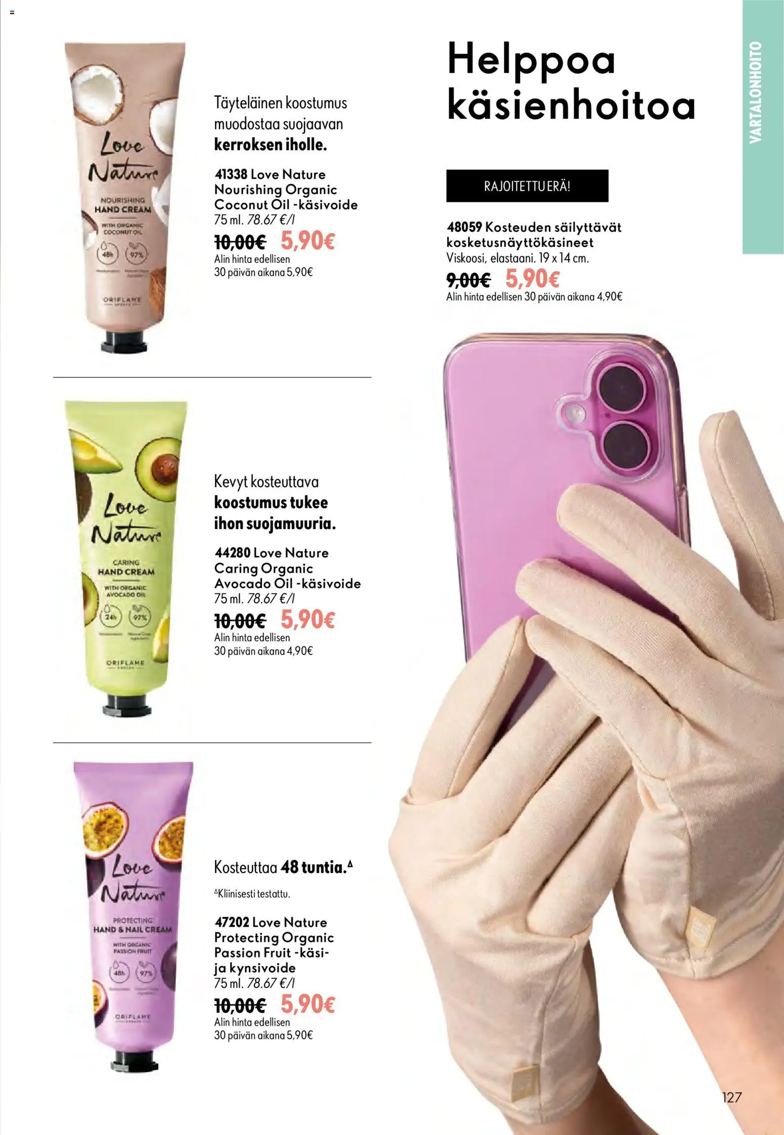 Oriflame tarjoukset – voimassa 16/09/2026 alkaen | Sivu: 127 | Tuotteet: Käsivoide