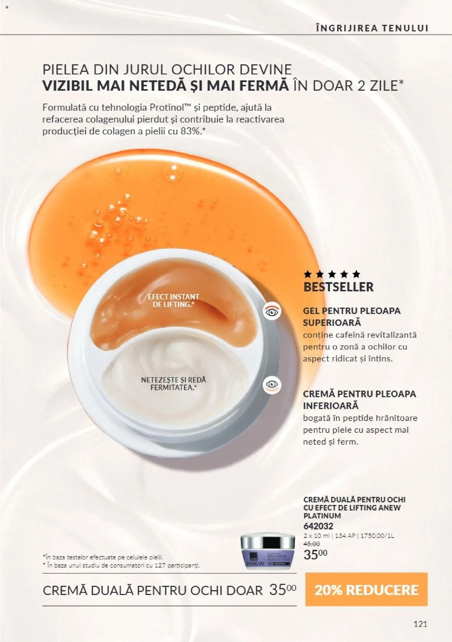 Noul catalog Avon – valabil de la 01.10.2026 | Pagină: 121 | Produse: Ochi, Cremă