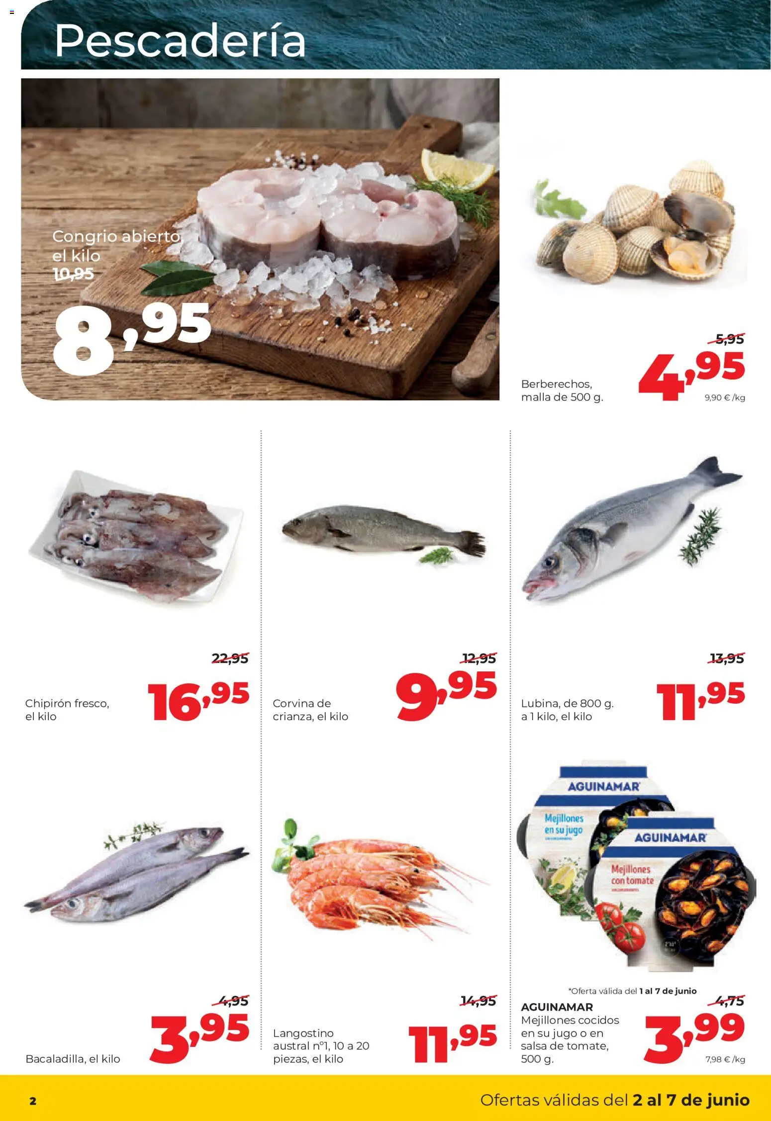 Alimerka folleto Asturias │ válido desde el 01.06.2026 | Página: 2 | Productos: Jugo, Langostino