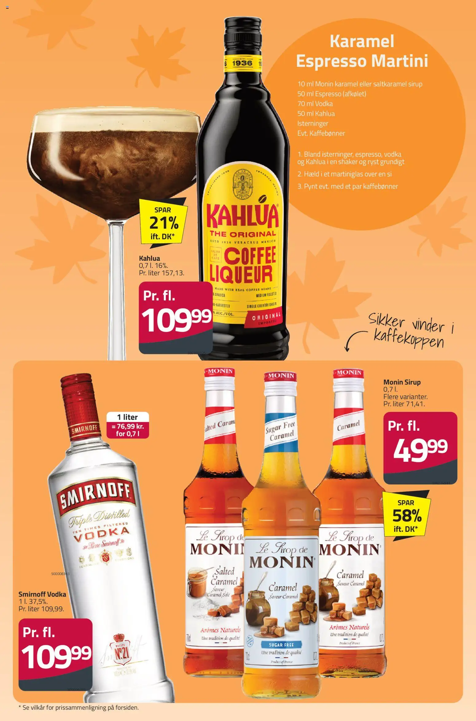 Fleggaard tilbudsavis – gyldig fra 02/09/2026 | Side: 33 | Produkter: Sirup, Vodka